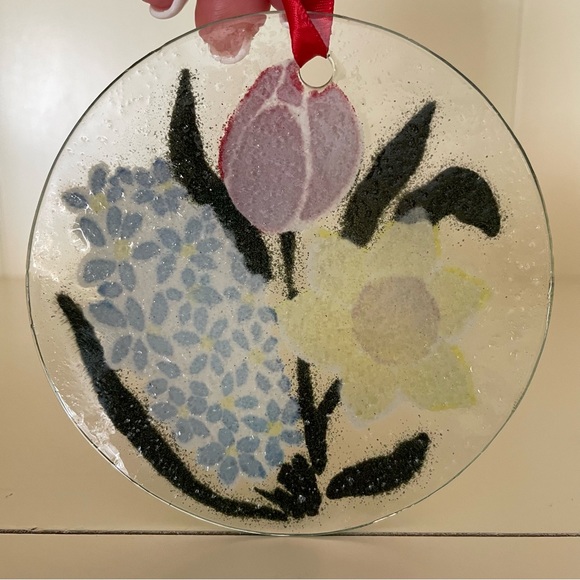 Folio Art Glass Flowers Small Sun Catcher - Picture 3 of 3